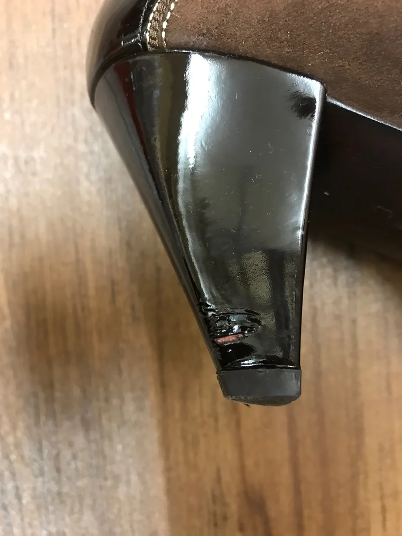 Bally Vintage Pumps Gr. 38 Braun – Wildleder & Lackleder – Made in Switzerland