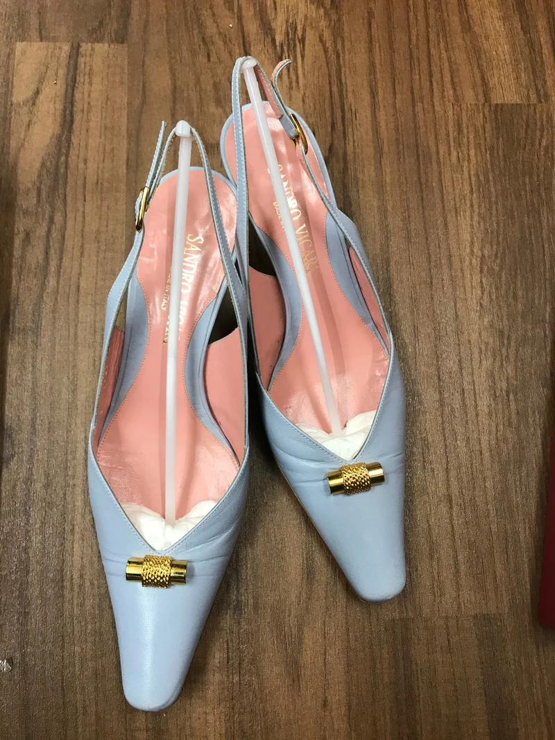 Vintage-Schuhe Slingpumps Sandro Vicari