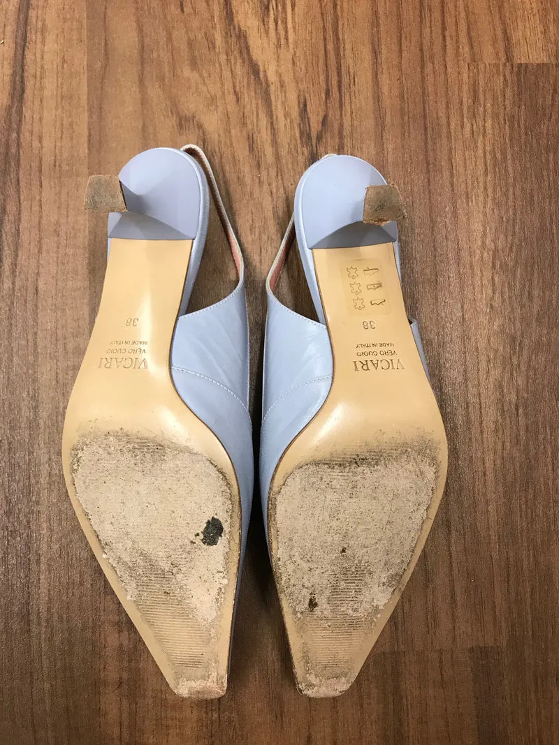 Vintage-Schuhe Slingpumps Sandro Vicari