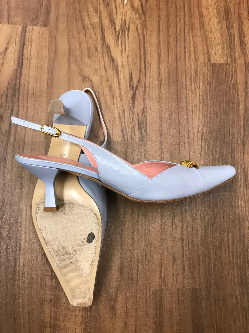 Vintage-Schuhe Slingpumps Sandro Vicari