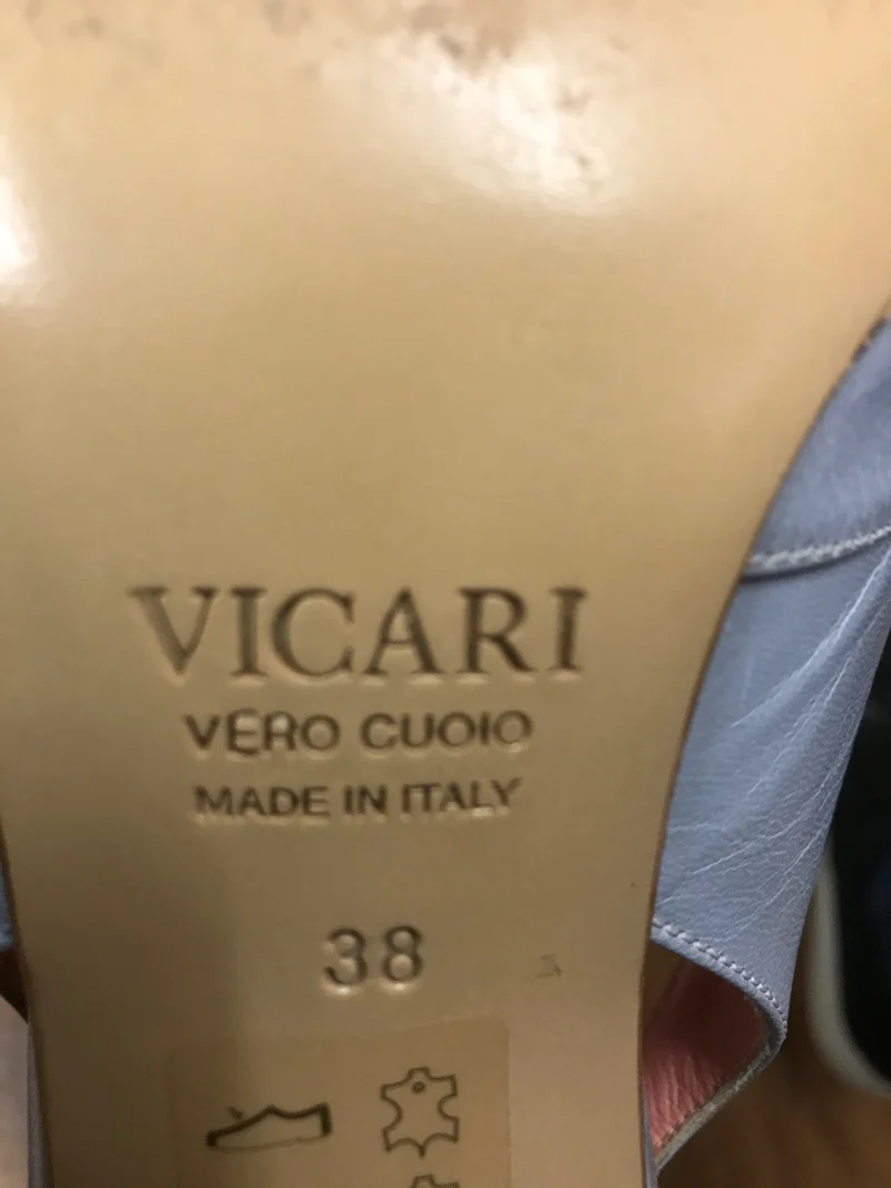 Vintage-Schuhe Slingpumps Sandro Vicari