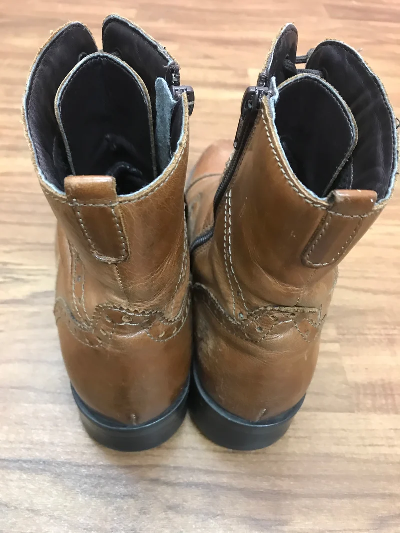 Vintage-Schuhe Schnürstiefel Gr.41