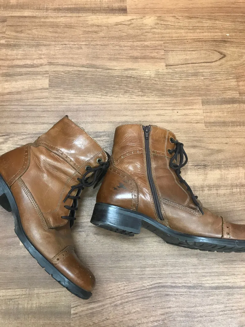 Vintage-Schuhe Schnürstiefel Gr.41