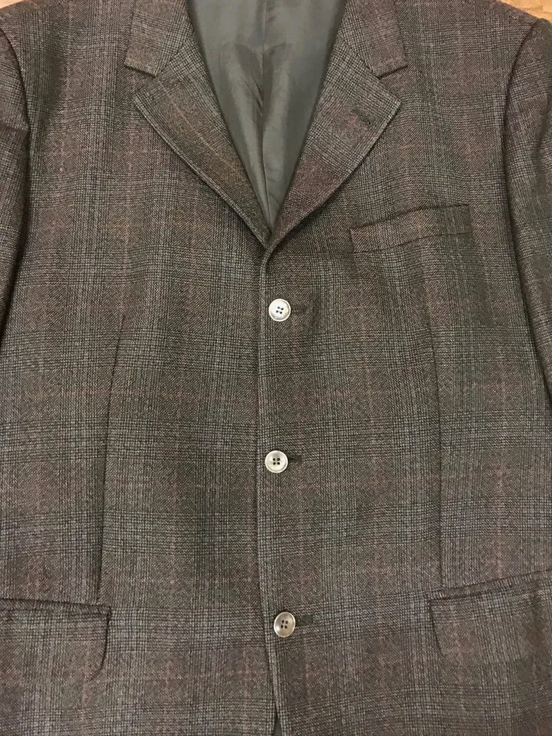 Vintage 20er-Jahre Outfit Herren Gr. 54 – Sakko, Weste & Hose braun meliert