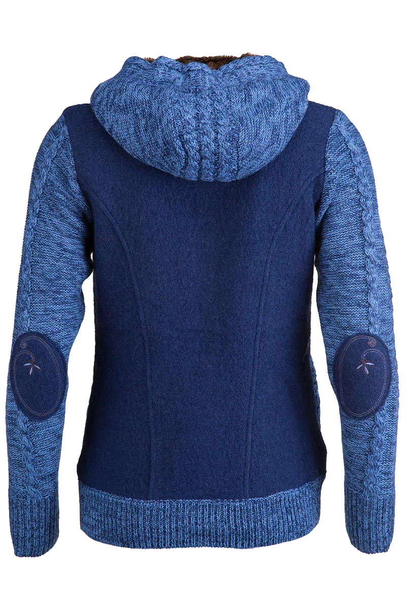 Damen Walk-Strickjacke
