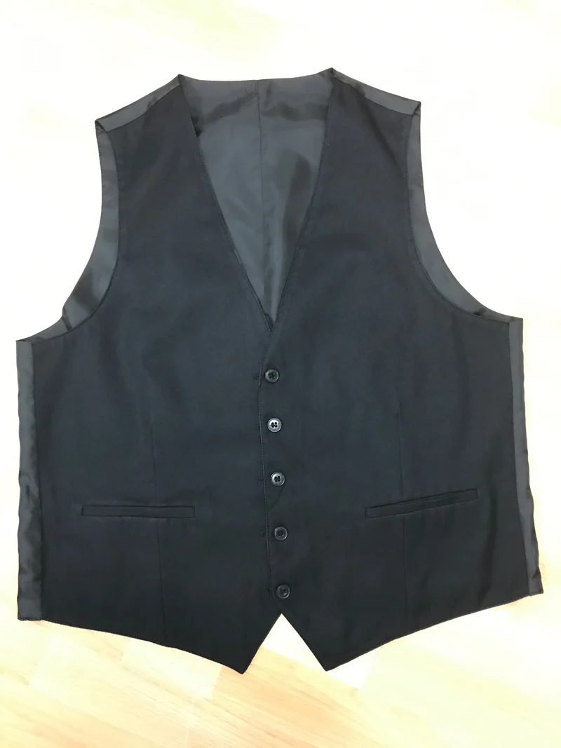 Vintage Wendeweste – gestreift