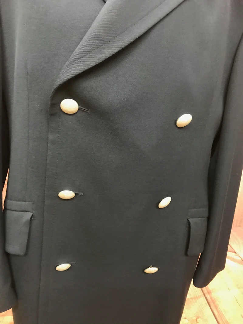 Uniform Mantel Militär dunkelblau