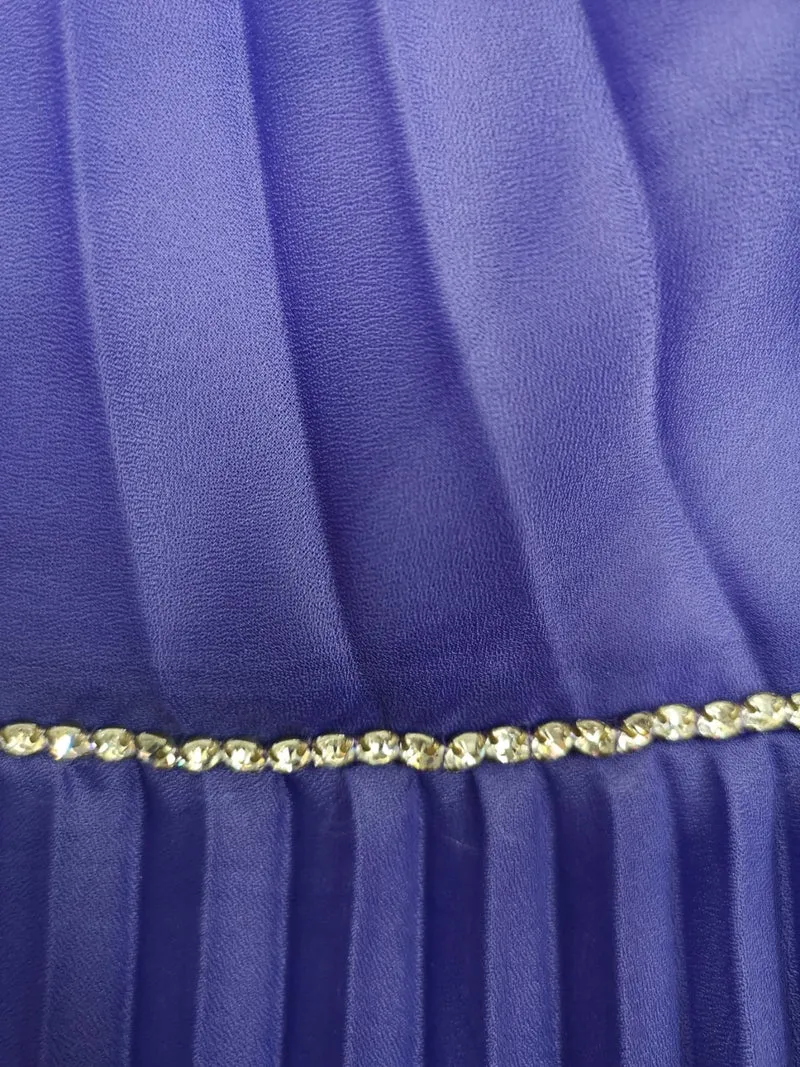 Charlestonkleid Lila Gr. 34, 3-teilig