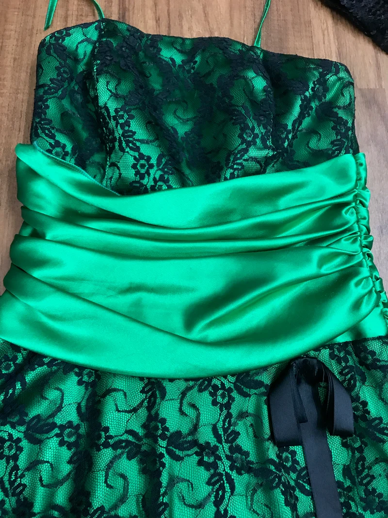 20er-Jahre Flapperkleid mit Spitze & Zubehör – Gr. 36 – Unikat