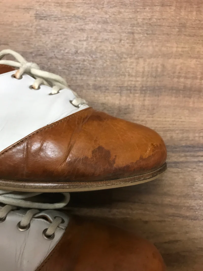Vintage-Schuhe Spectator – Größe 38,5 (Damen)