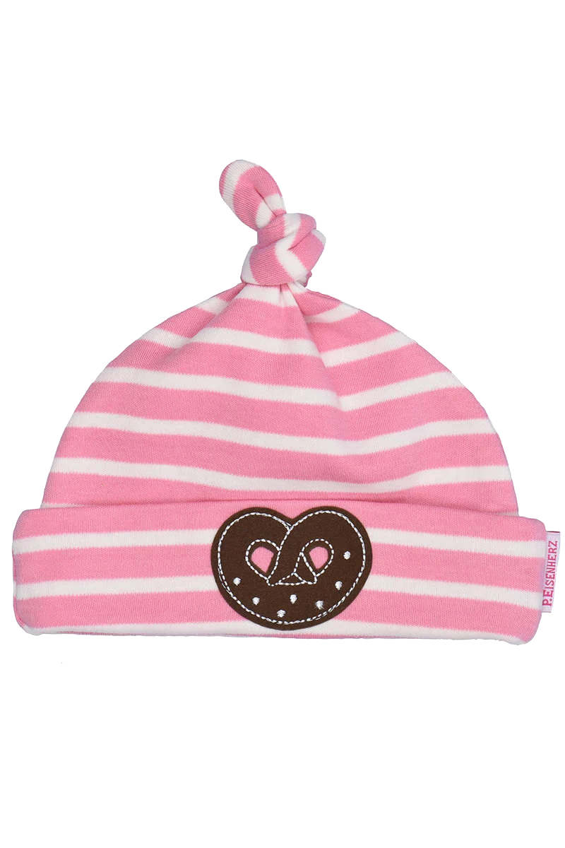 Babymütze mit Breze
