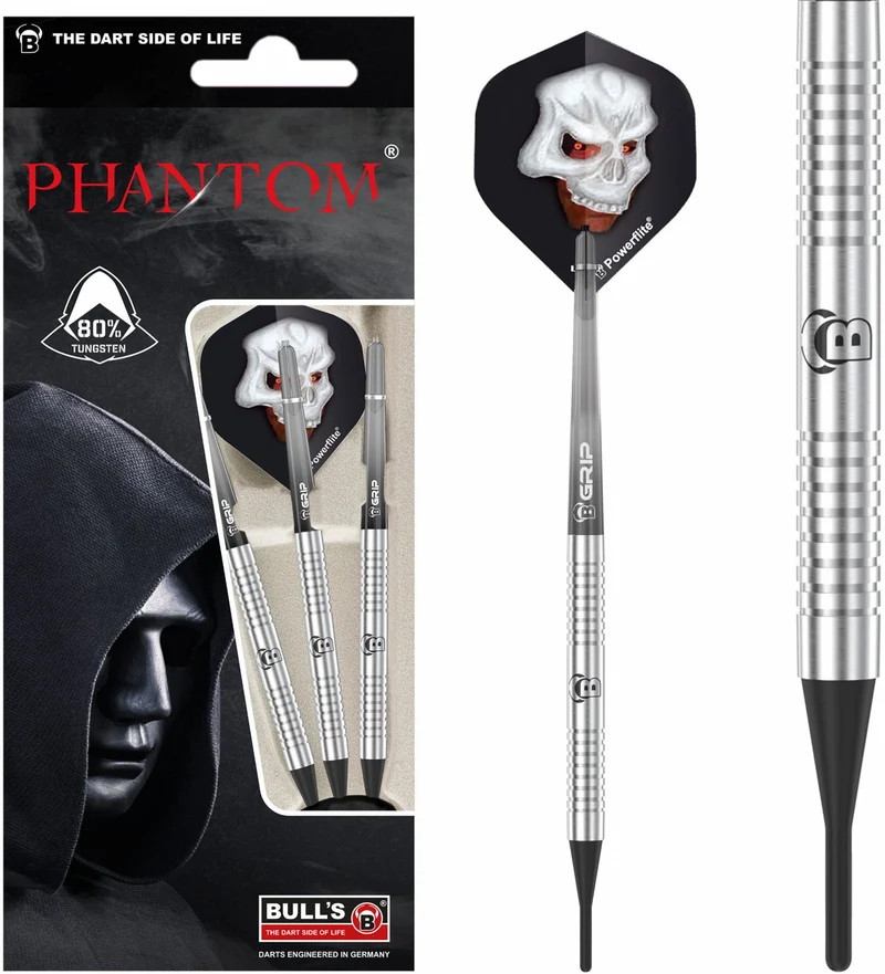 BULL'S Dartpfeil Phantom PT2 Soft Dart