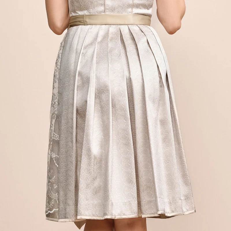 Krüger MADL Dirndl "Erla" 414469 | Hellgrau 60cm