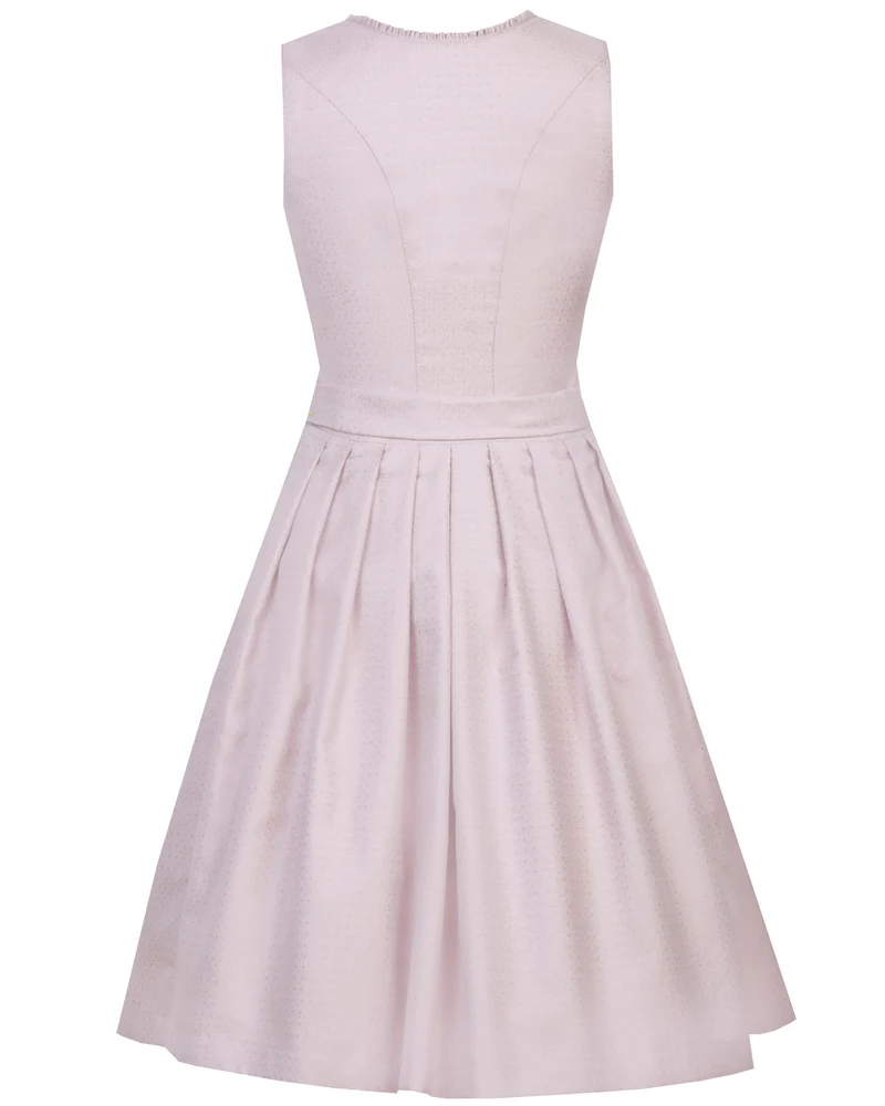 MarJo Dirndl "Dana" mit Spitzenschürze 699165 | Puderrosa 65cm