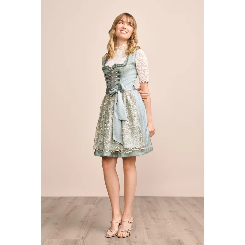 Krüger MADL Dirndl "Lilinoe" 416269 | Türkis 50cm