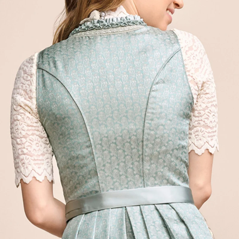 Krüger MADL Dirndl "Lilinoe" 416269 | Türkis 50cm