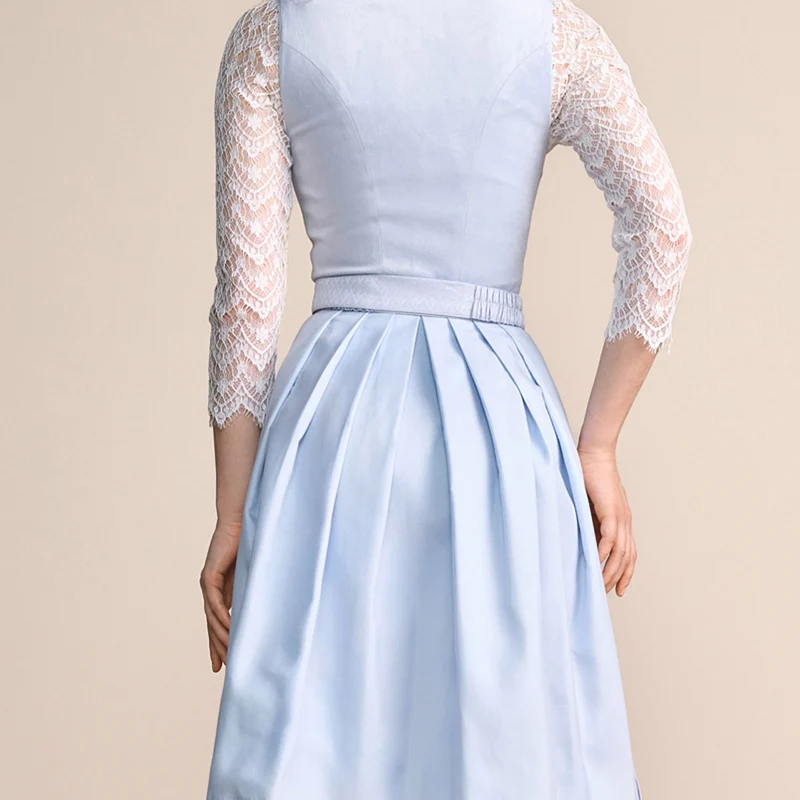 Krüger MADL Dirndl "Alisha" 415468 | Hellblau 60cm