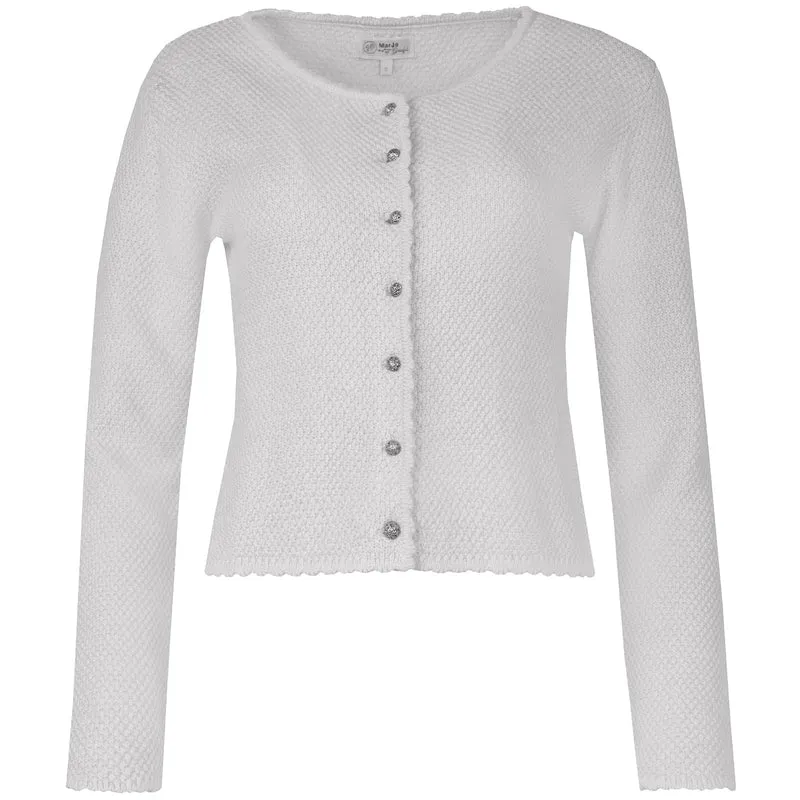 MarJo Damen Trachten Jacke "Vilseck II" 227000 | Pastellgrau