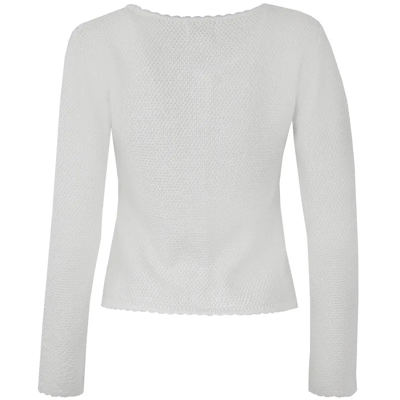 MarJo Damen Trachten Jacke "Vilseck II" 227000 | Pastellgrau