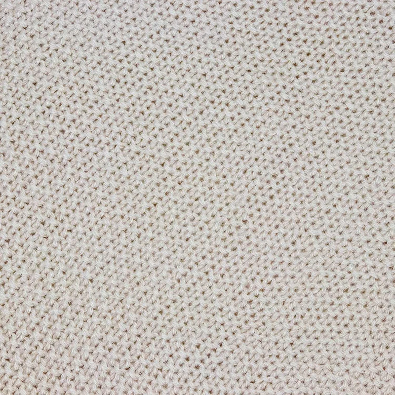 XL Strick Dreieckstuch - Schal 200 x 80 cm | Creme