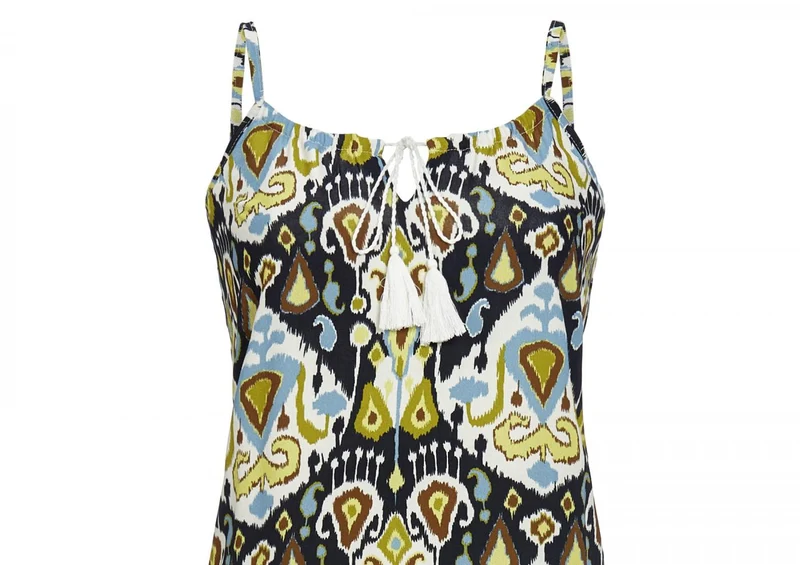 RINGELLA Sommerkleid mit Spaghettiträgern "Cherie Line" 3276101 | Bunt