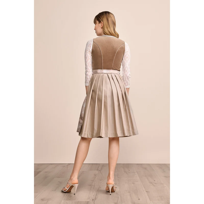 Krüger MADL Dirndl "Elinda" 414869 | Natur 60cm