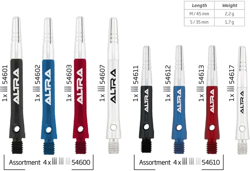 BULL'S Altra TopSpin Shaft