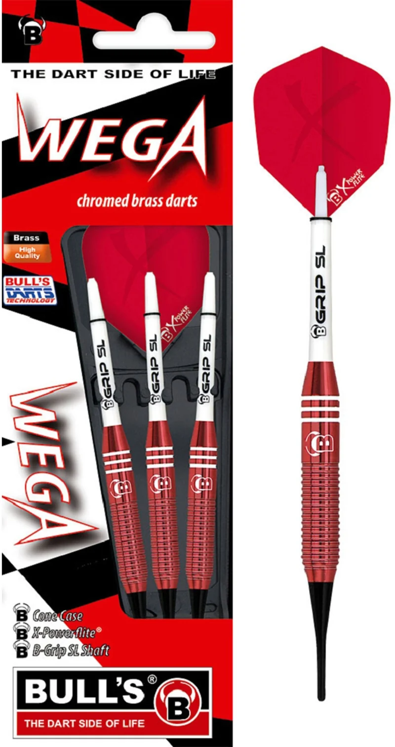 BULL'S Dartpfeil Wega Soft Dart | 16 Gr.
