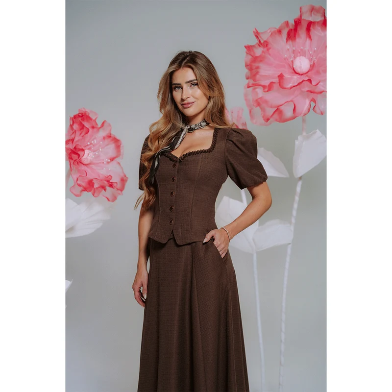 Anna von Klinski x Krüger Trachtenrock Mirella 75cm Kollektion 2026
