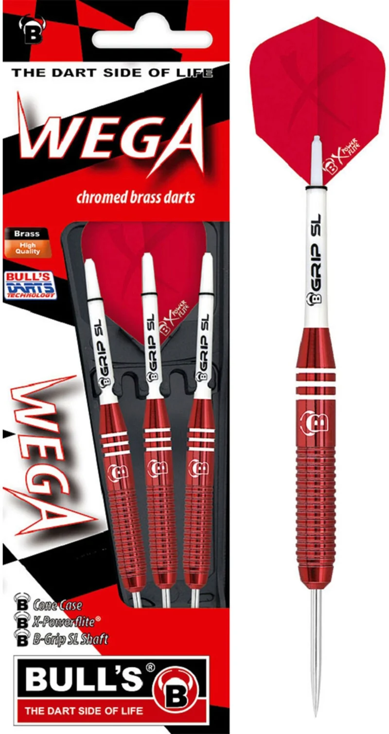 BULL'S Dartpfeil Wega Steel Dart | 23 Gr.