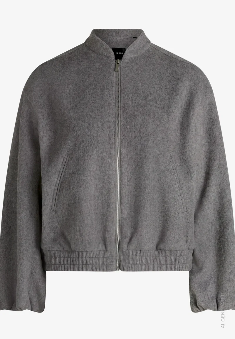 College Jacke mit Reißverschluss