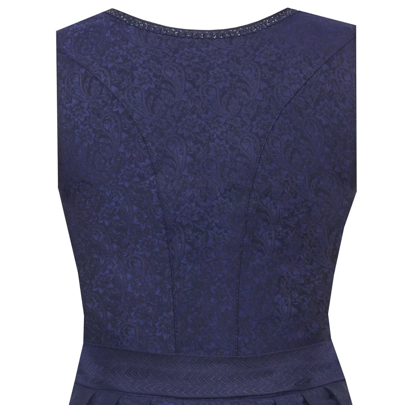 MarJo Trachten Dirndl "Seßlach" 920265 | Marine 65cm