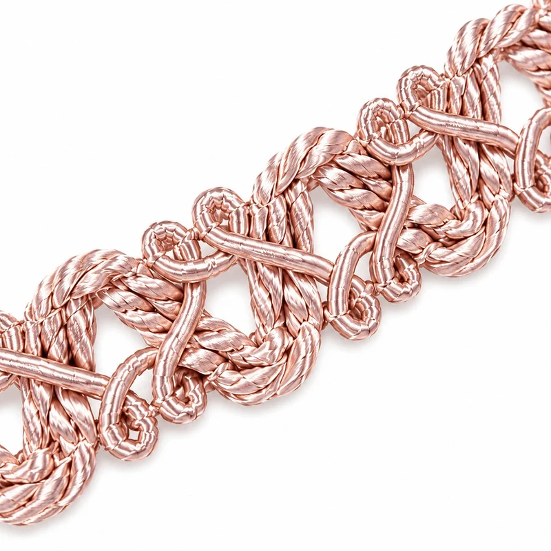 LUISIA® Spitzen Kropfband "Malina" mit Herzanhänger | Rosé