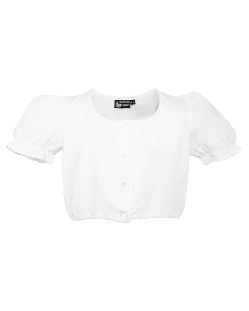 MADDOX Kinder Dirndl "Zillertal" 3-tlg. | Blümchen Rosa Weiß