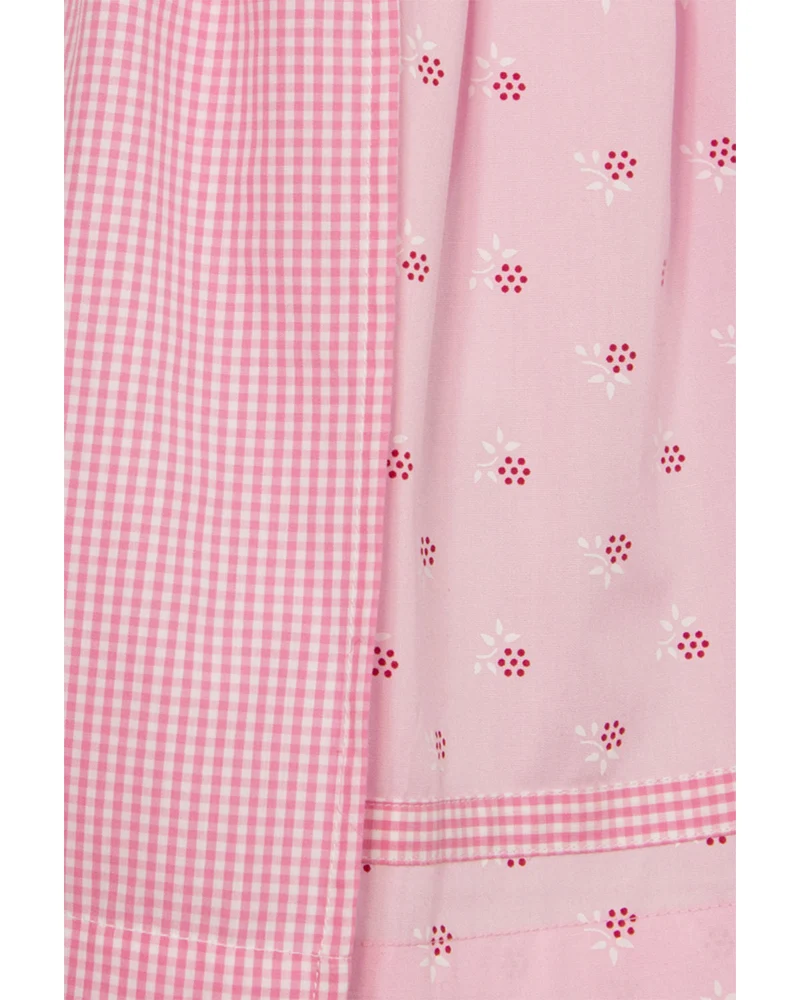 MADDOX Kinder Dirndl "Zillertal" 3-tlg. | Blümchen Rosa Weiß