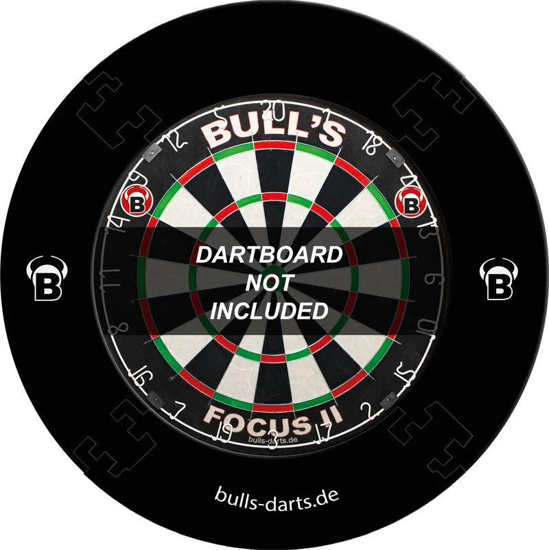 BULL'S Quarterback EVA Dartboard in Grün