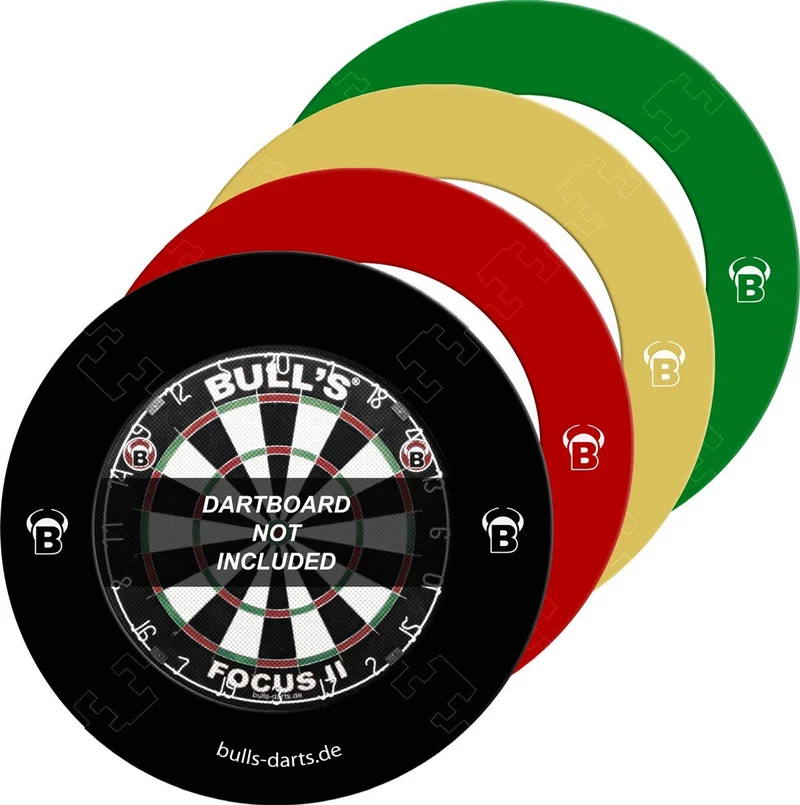 BULL'S Quarterback EVA Dartboard | Rot