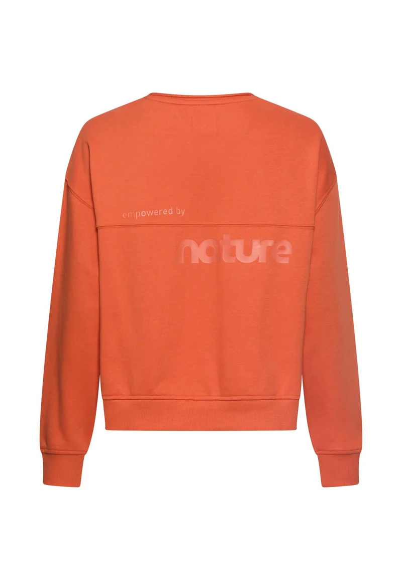 Sweatshirt aus Baumwollgemisch