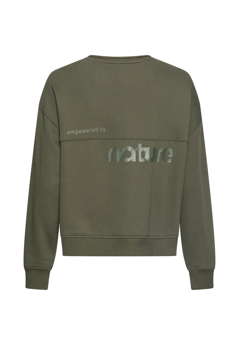 Sweatshirt aus Baumwollgemisch