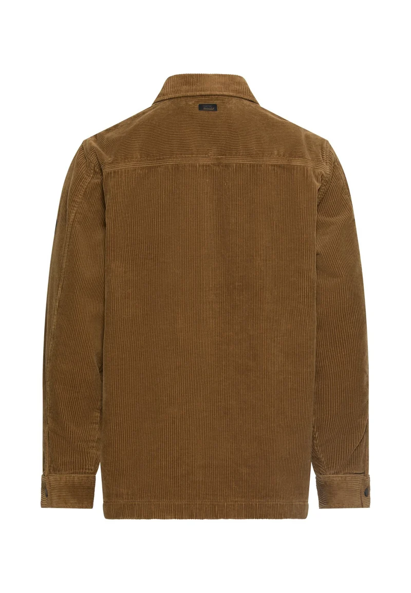 Cord Overshirt mit Kentkragen