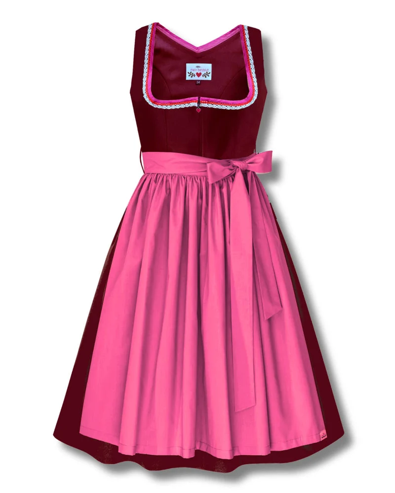 Dirndl "Burgundi"