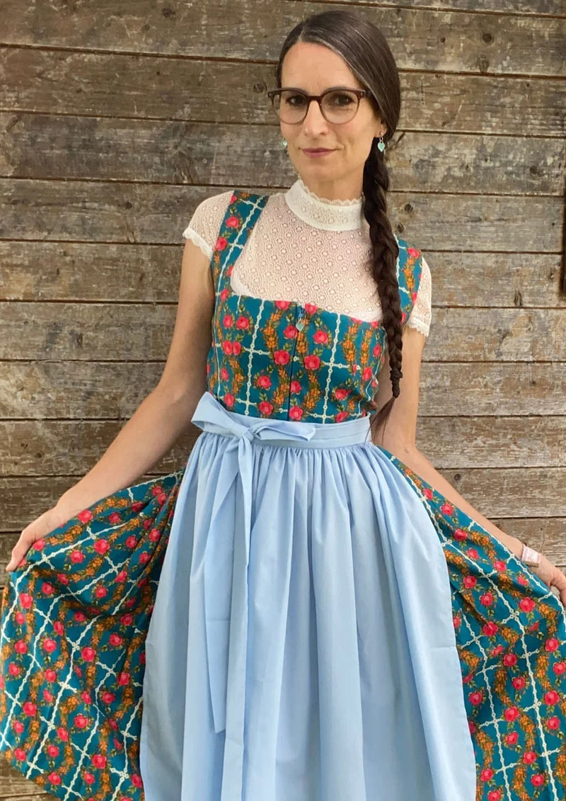 Retro Dirndl "Rosal"