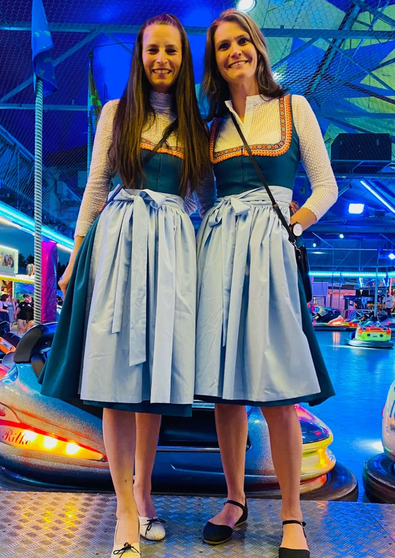 Dirndl "Petrol"