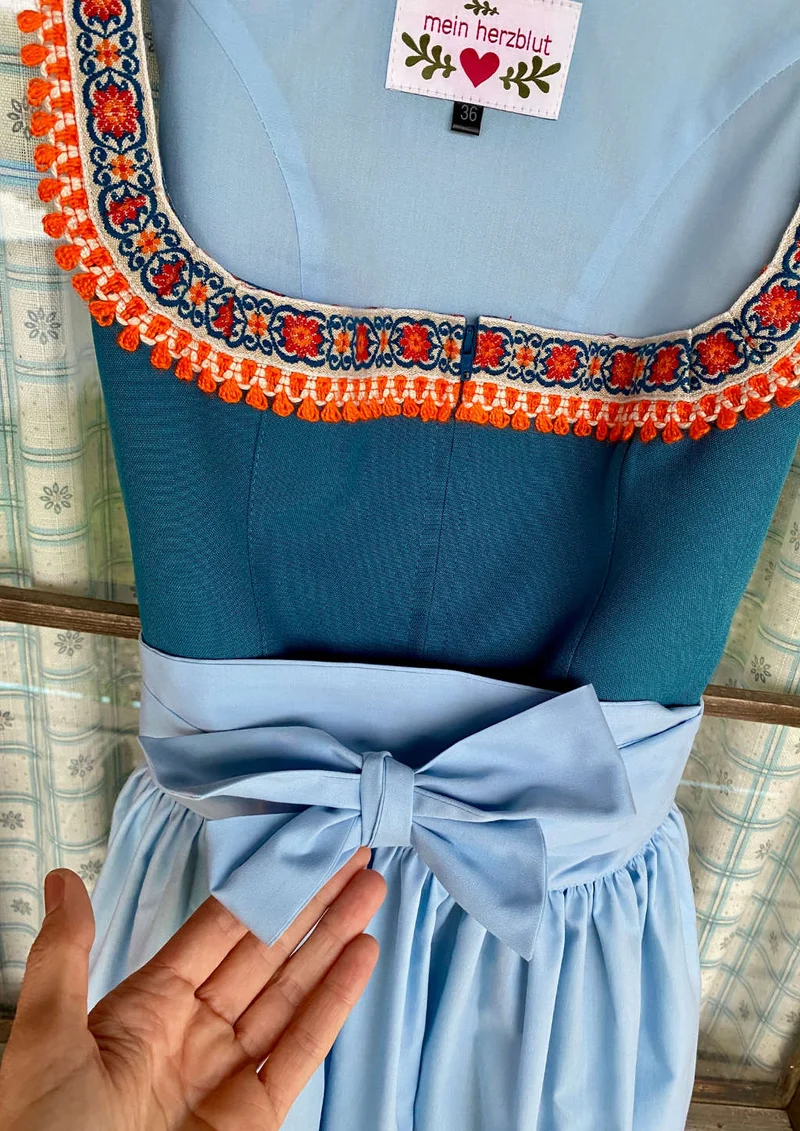 Dirndl "Petrol"