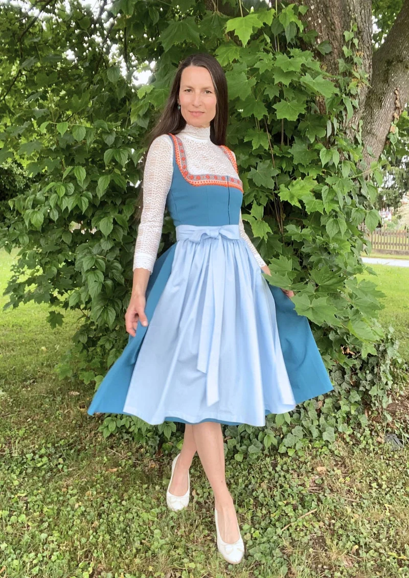 Dirndl "Petrol"