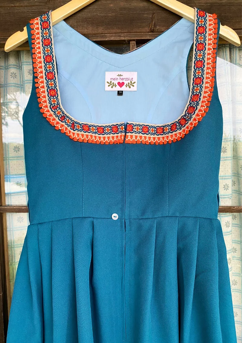 Dirndl "Petrol"