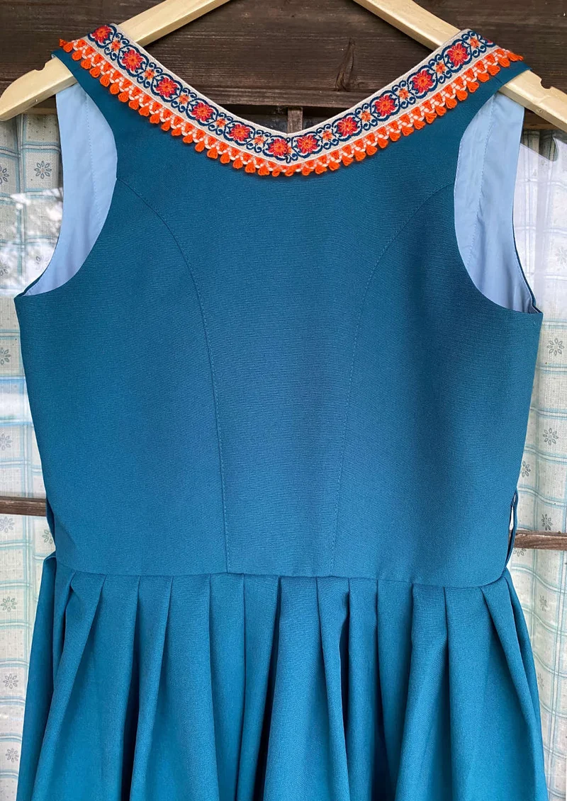 Dirndl "Petrol"
