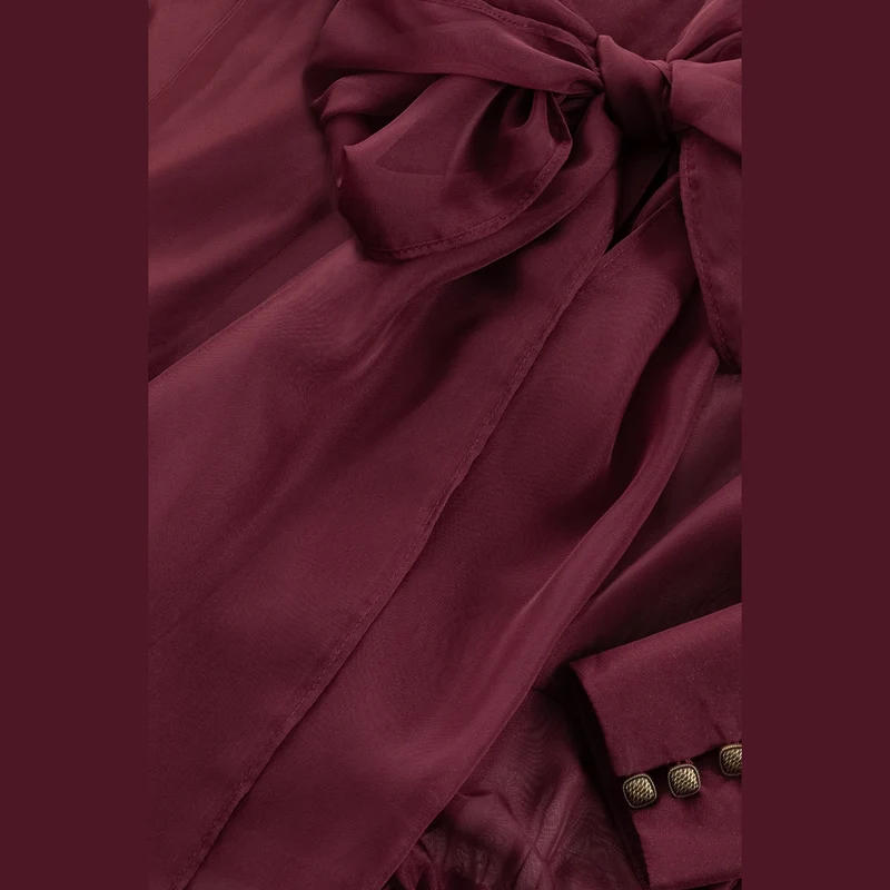 Krüger Dirndlbluse Lady Isla Bordeaux Victoria Swarovski Kollektion