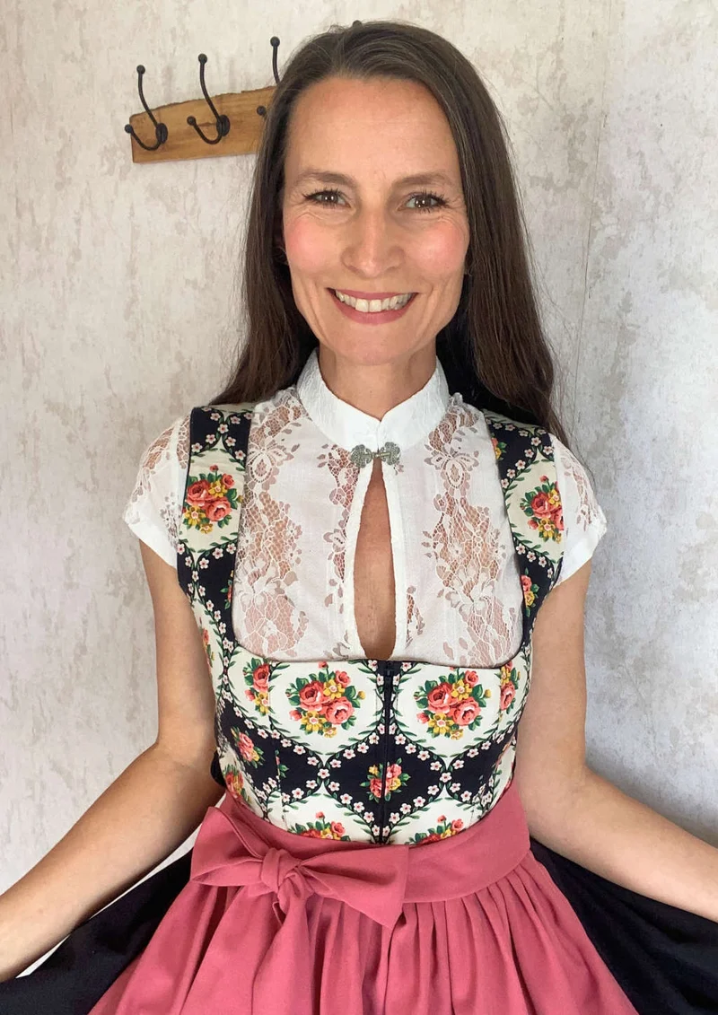 Dirndlbluse "Tropfen"