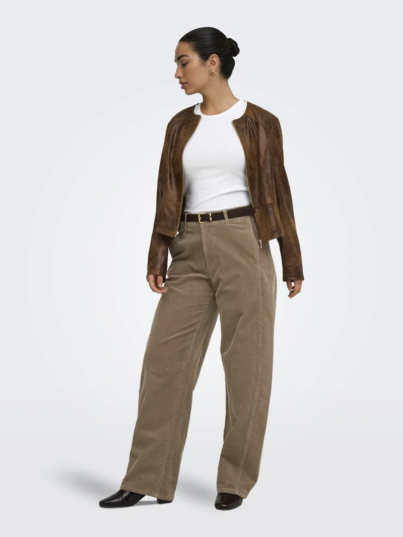 ONLCLAIR-FLORA MW Cordhose im Barrel Fit